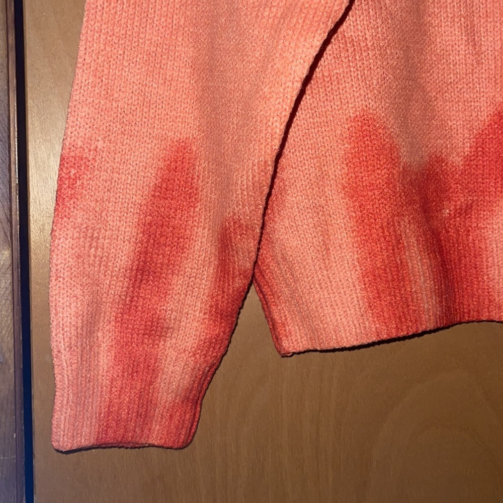 Orange Patterned Sweater - Picture 3 of 5